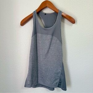 Second Skin Gray Sport Athletic Tank Top Women’s Size Small